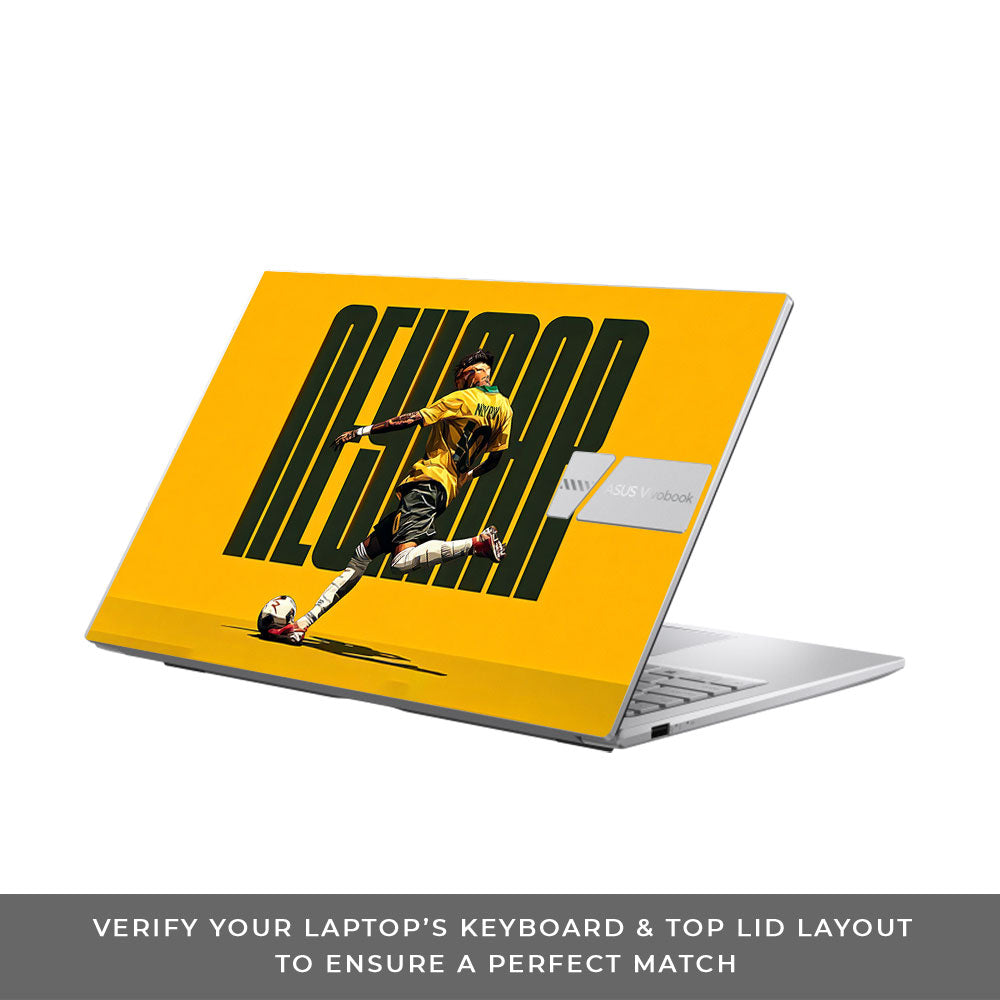 Neymar Brazil Drip Asus VivoBook 15 X1504VA 3D Laptop Skin