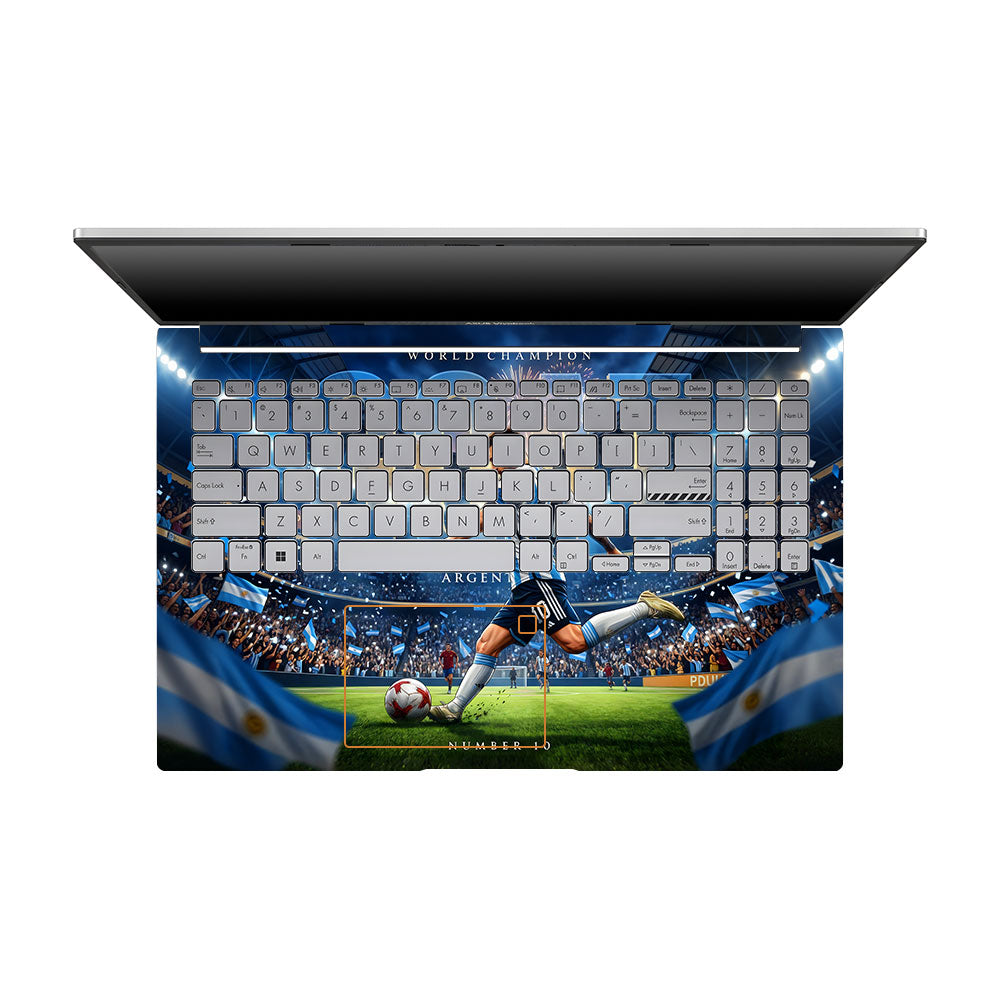 Messi World Champ Energy Asus VivoBook 15 X1504VA 3D Laptop Skin