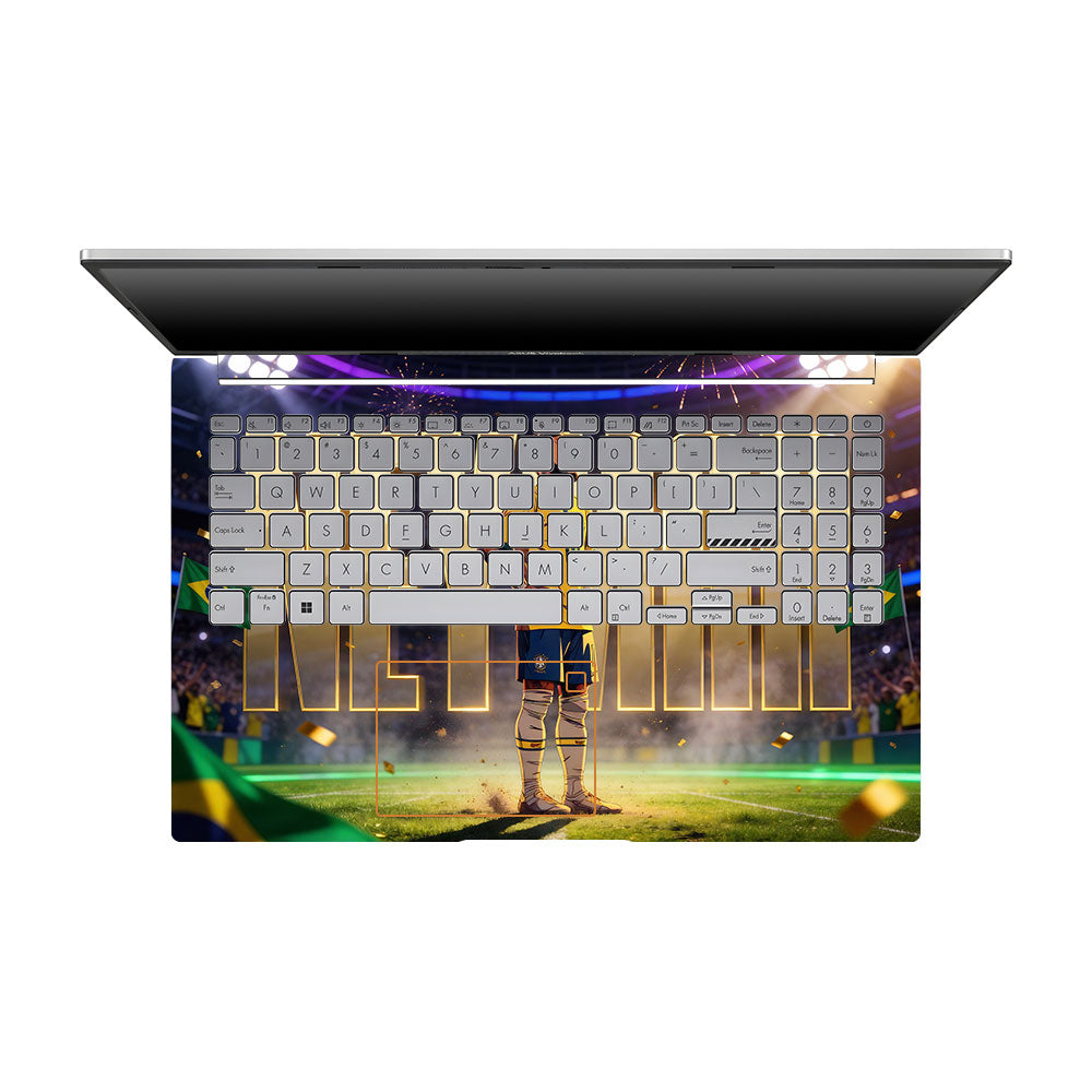 Neymar Golden Aura Asus VivoBook 15 X1504VA 3D Laptop Skin