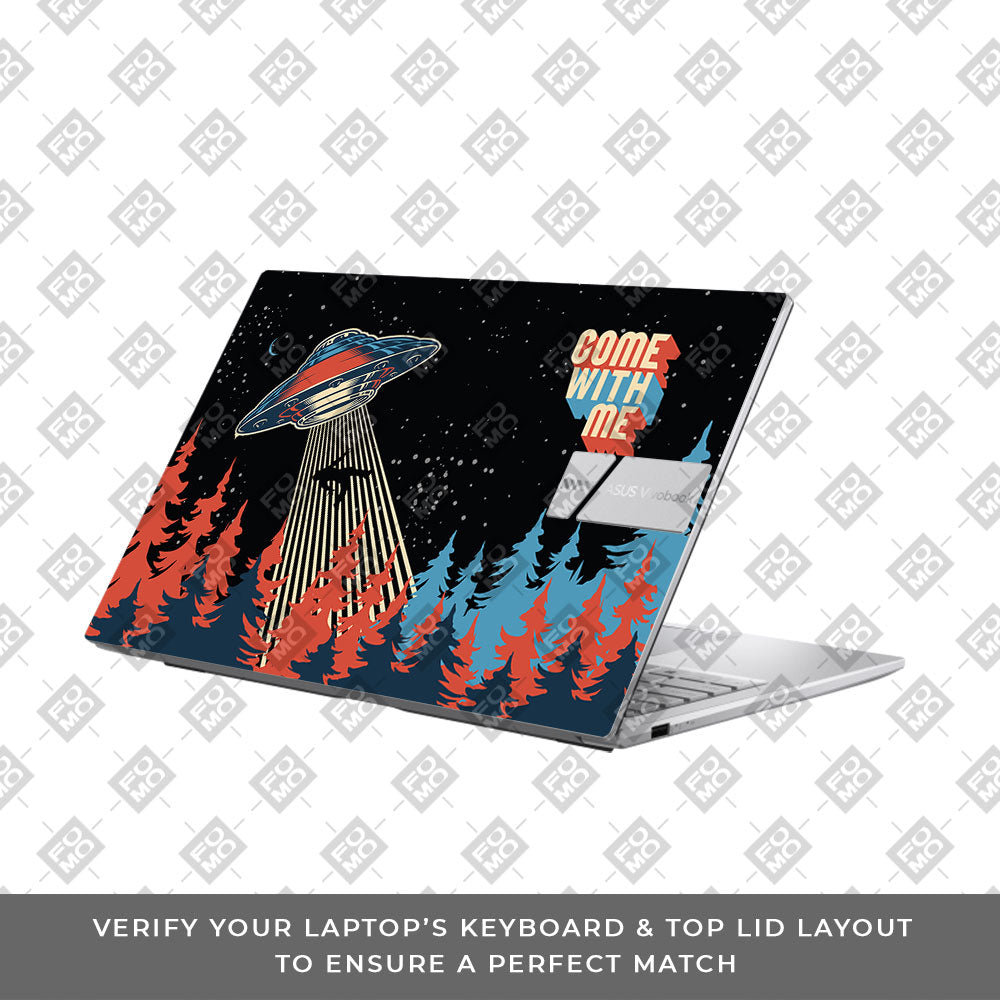Come with Me Asus Vivobook 15 X1504ZA 3D Laptop Skin