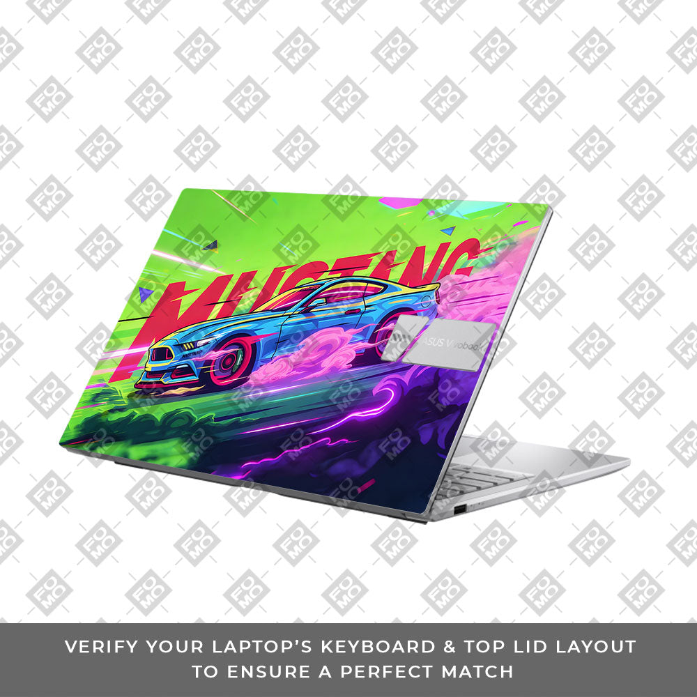 Ford Mustang Legacy Asus Vivobook 15 X1504ZA 3D Laptop Skin