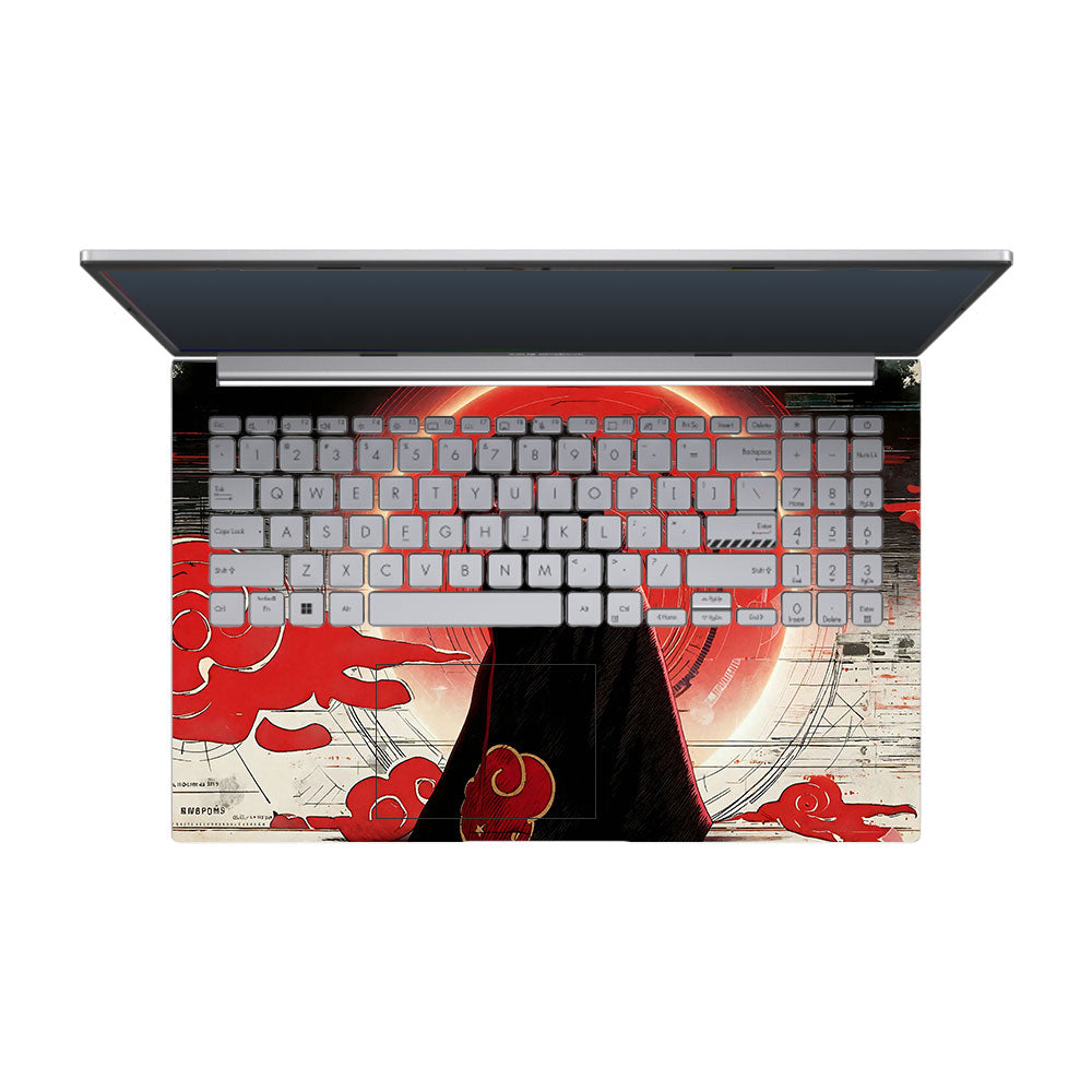 Itachi Uchiha Mark of the Akatsuki Asus Vivobook 15 X1504ZA 3D Laptop Skin