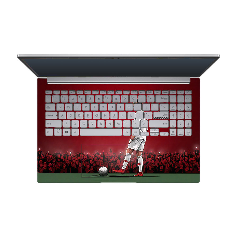 Ronaldo Cold Mode Asus Vivobook 15 X1504ZA 3D Laptop Skin
