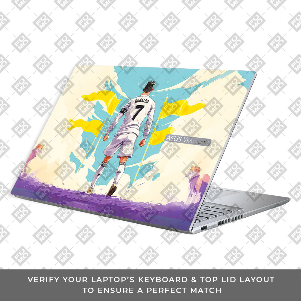 Ronaldo Final Boss Asus Vivobook 16X M1603QA 3D Laptop Skin