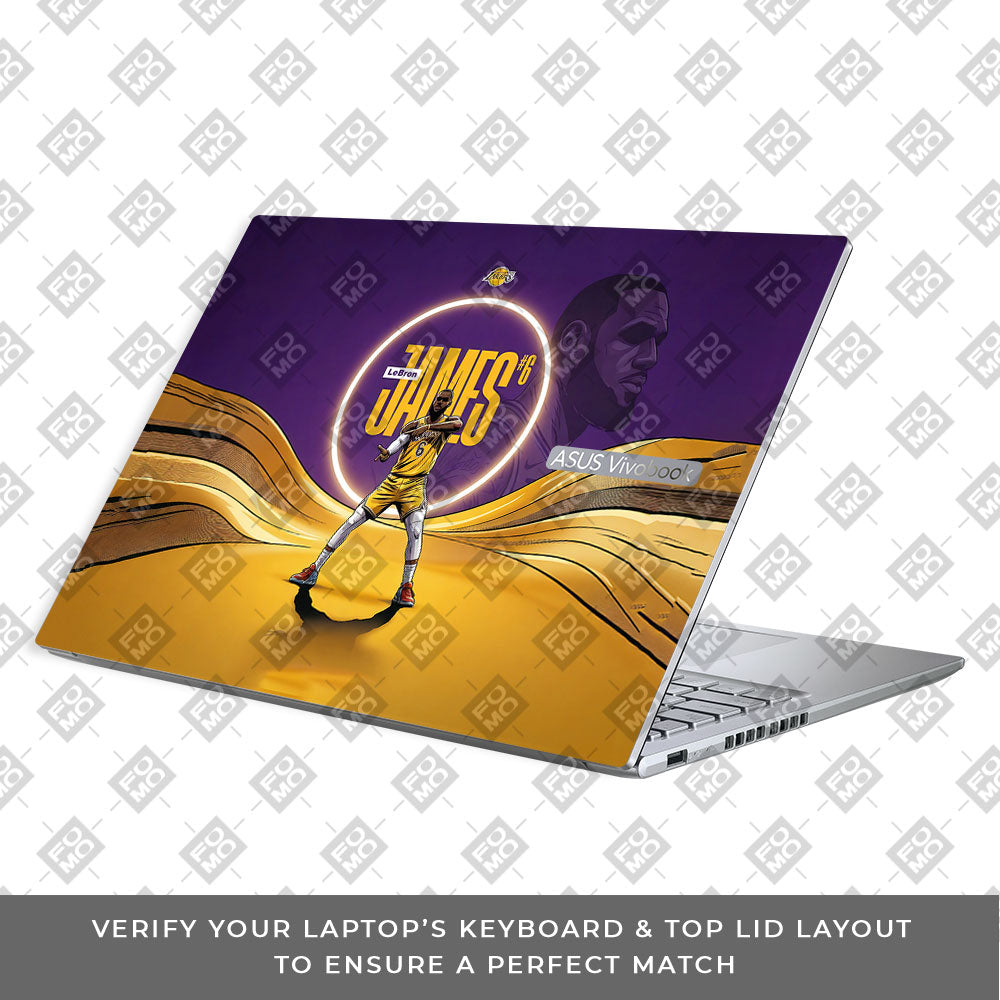 LeBron Legacy Asus Vivobook 16X M1603QA 3D Laptop Skin