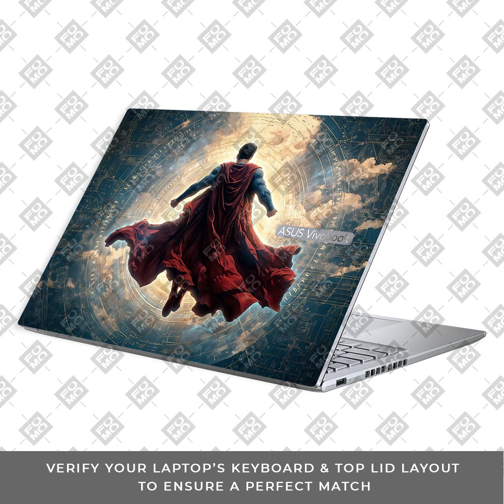 Superman Ascends Asus VivoBook 16X K3605 Laptop Skin