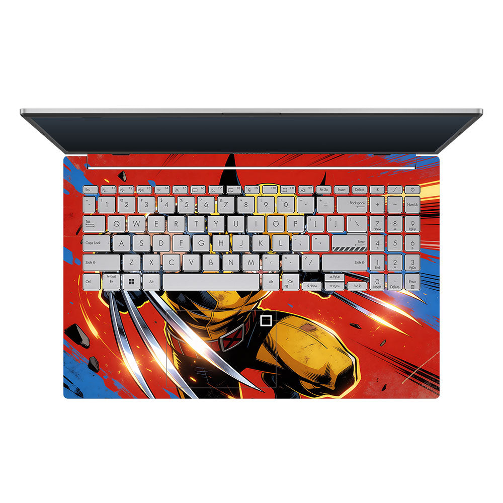 Adamantium Rage Asus Vivobook Go 15 E1504G 3D Laptop Skin