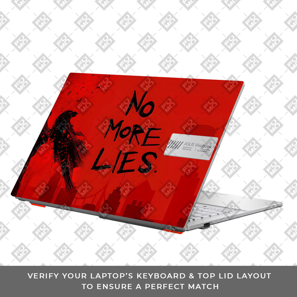 Batman No More Lies Asus Vivobook Go 15 E1504G 3D Laptop Skin