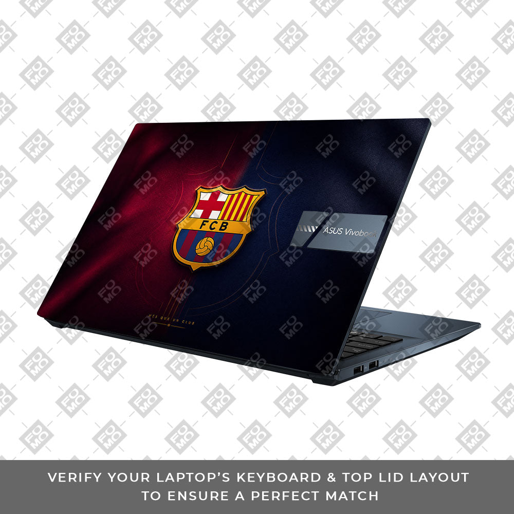 Catalan Pride Barcelona Legacy Asus Vivobook Pro 15 M6500QC & M6500QH 3D Laptop Skin