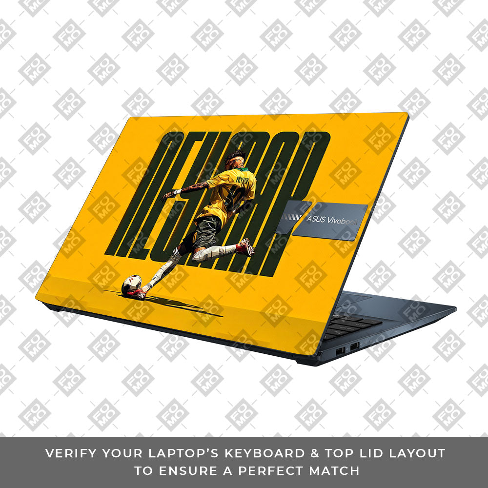 Neymar Brazil Drip Asus Vivobook Pro 15 M6500QC & M6500QH 3D Laptop Skin