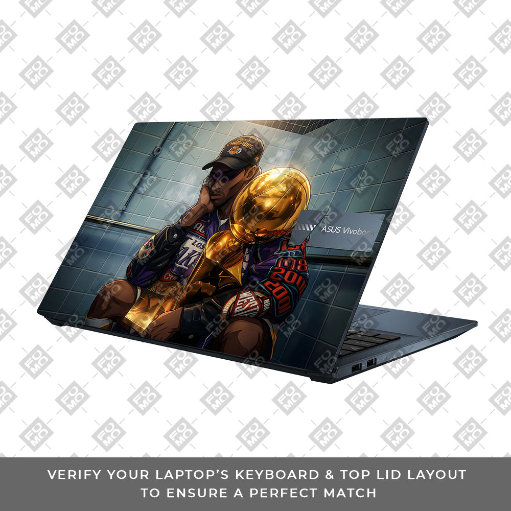 Kobe Trophy Asus Vivobook Pro 15 M6500QC & M6500QH 3D Laptop Skin