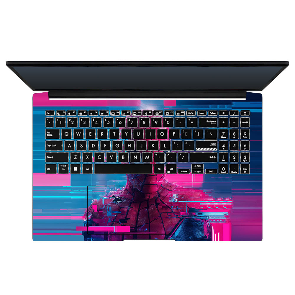 Glitch Spider Asus Vivobook Pro 15 M6500QC & M6500QH 3D Laptop Skin