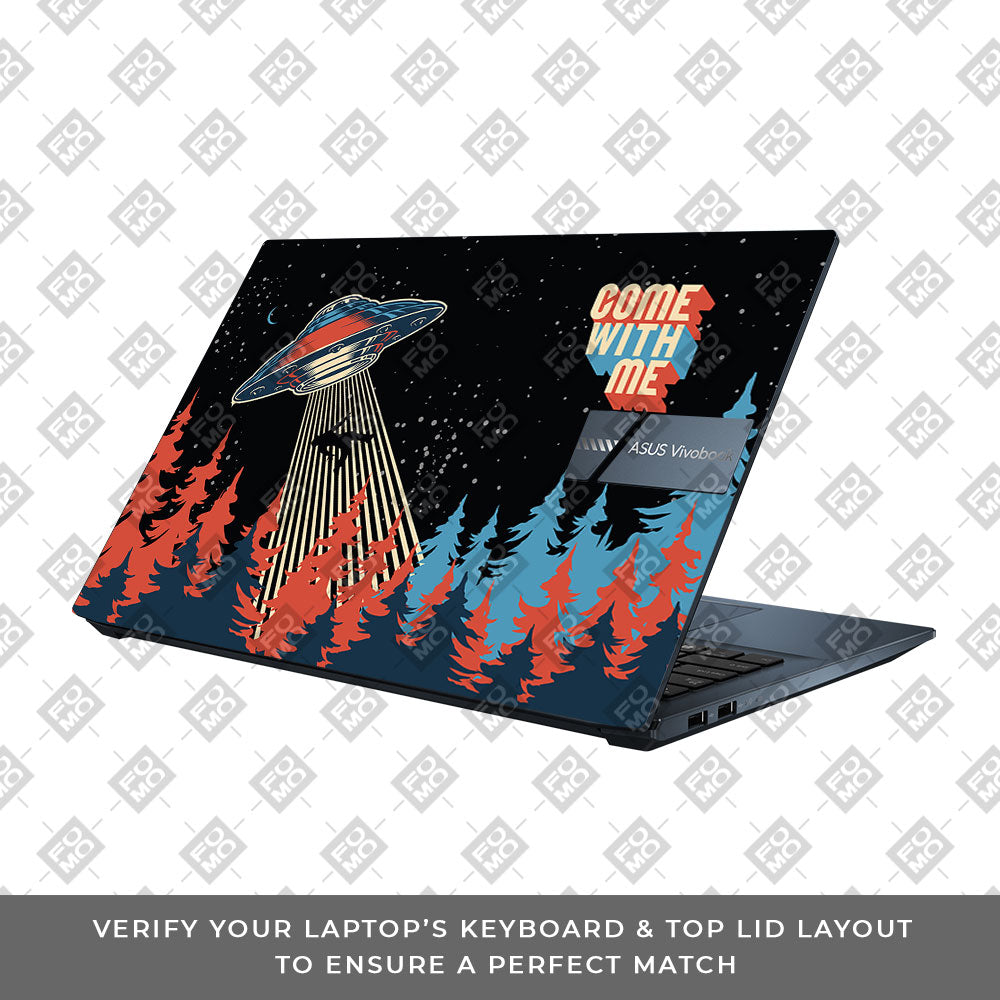 Come with Me Asus Vivobook Pro 15 M6500QC & M6500 QH 3D Laptop Skin