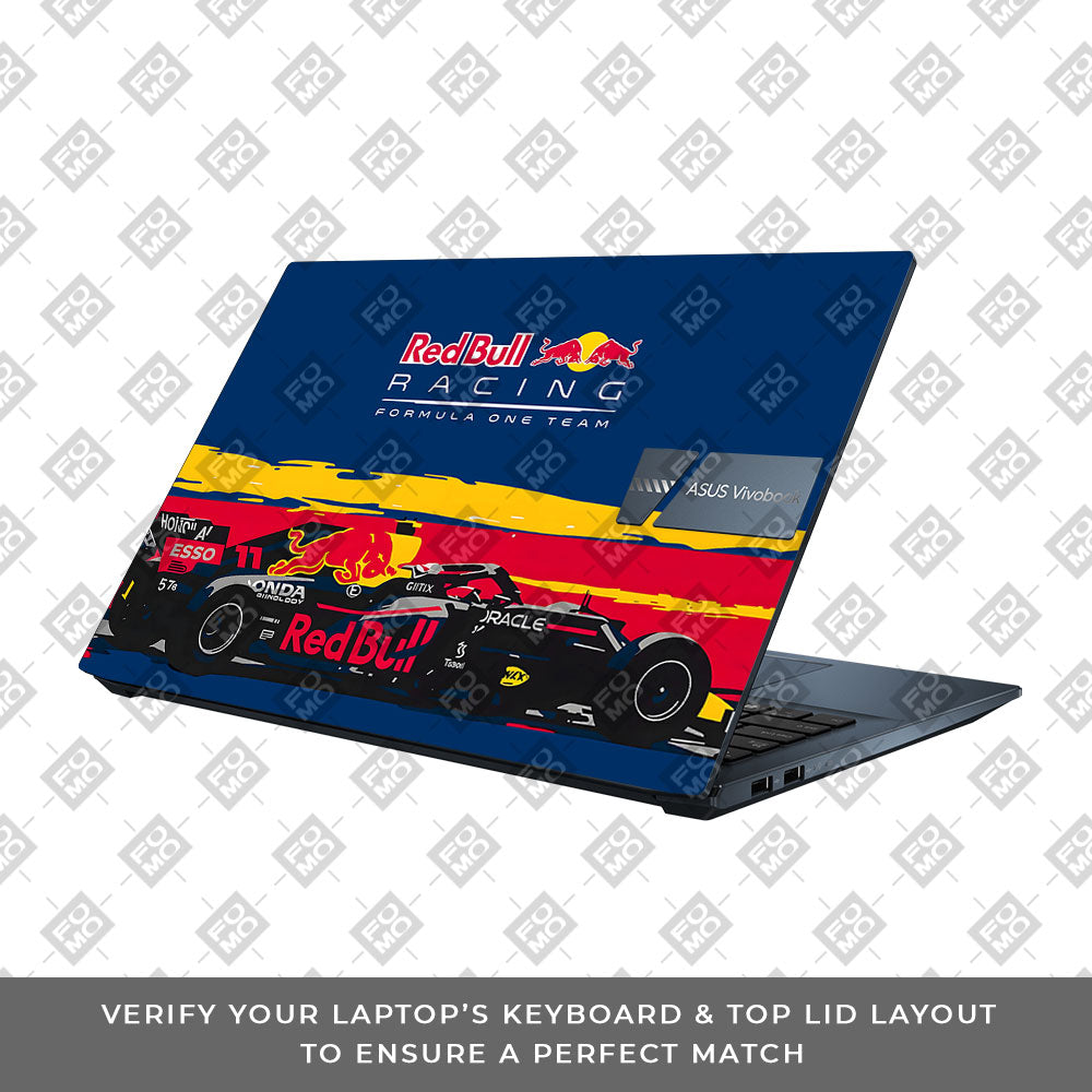 Red Bull Racing Formula One Team Asus Vivobook Pro 15 M6500QC & M6500QH 3D Laptop Skin