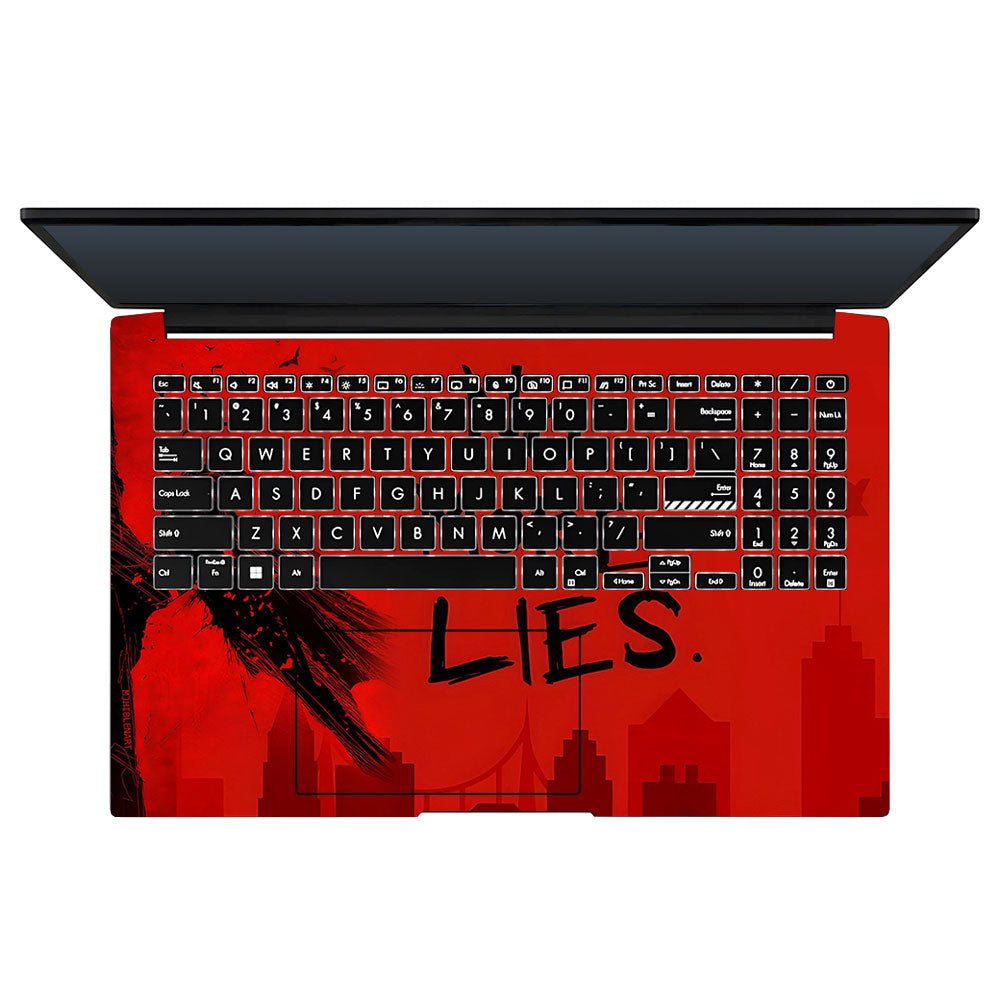 Batman No More Lies Asus Vivobook Pro 15 M6500QC & M6500QH 3D Laptop Skin