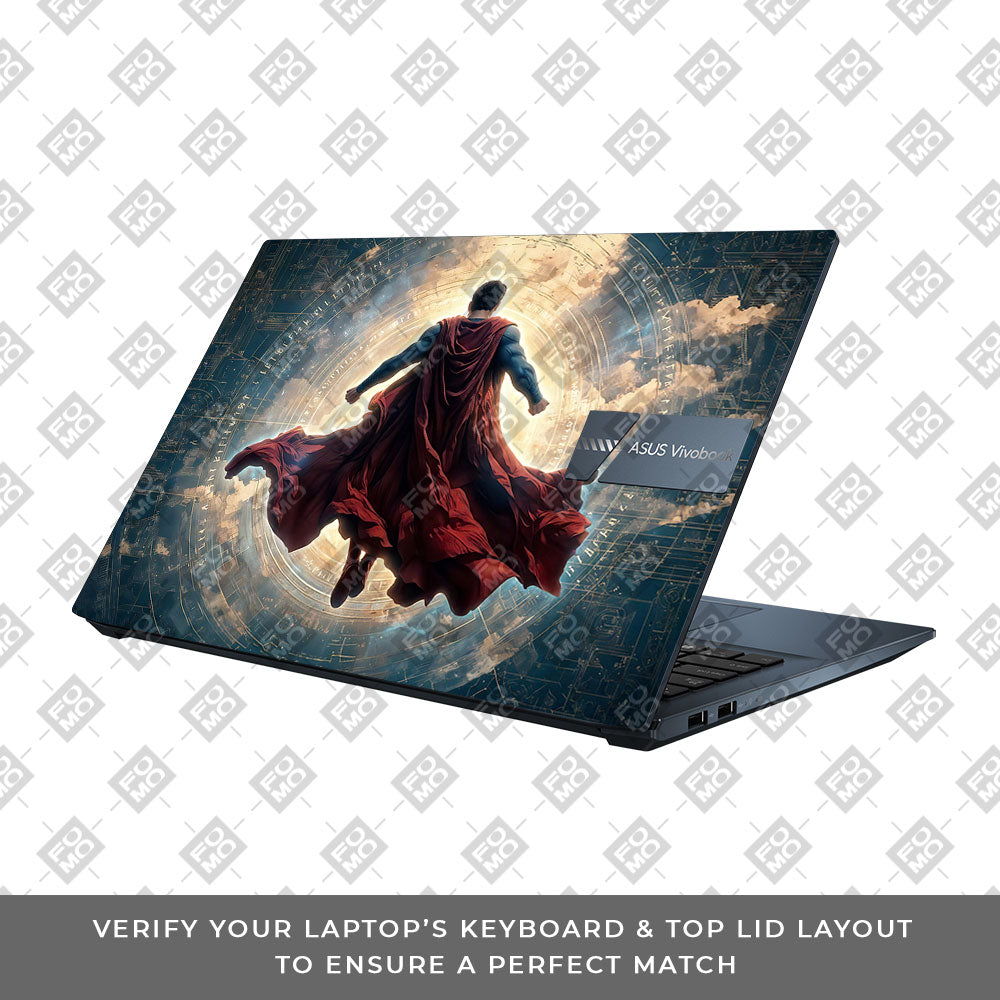 Superman Ascends Asus Vivobook Go 15 E1504G Laptop Skin