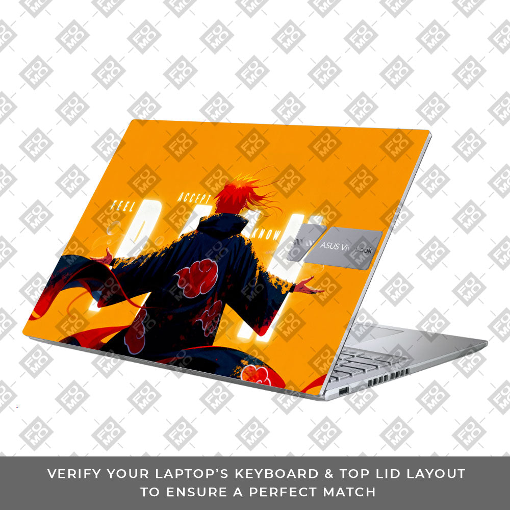 Pain Six Paths Asus Vivobook X1605ZA 3D Laptop Skin