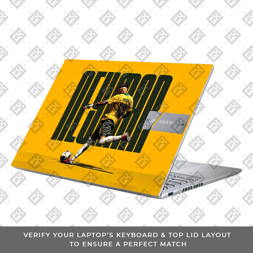 Neymar Brazil Drip Asus Vivobook X1605ZA 3D Laptop Skin