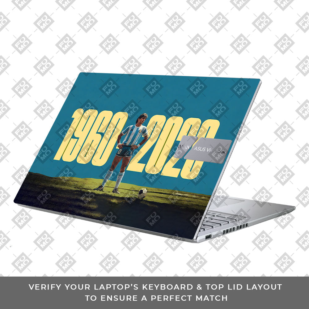 GOAT Era 1960 - 2020 Asus Vivobook X1605ZA 3D Laptop Skin