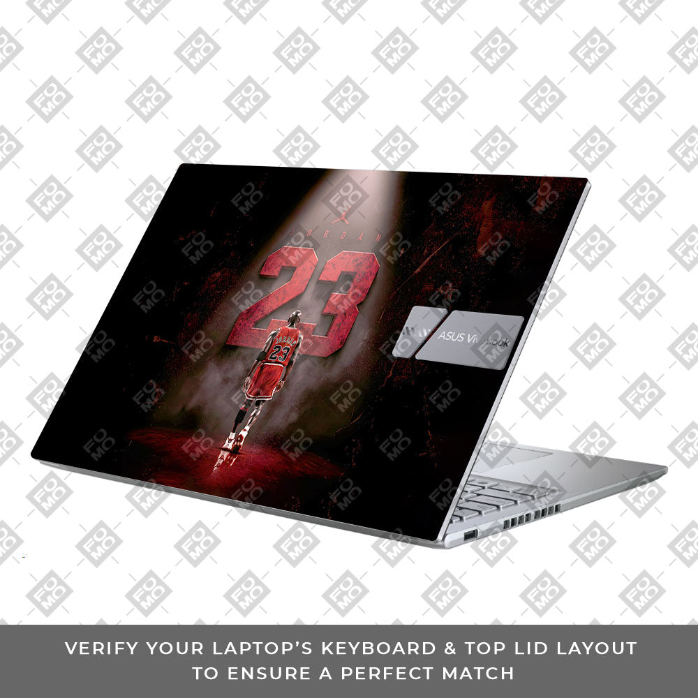 Jordan 23 Asus Vivobook X1605ZA 3D Laptop Skin