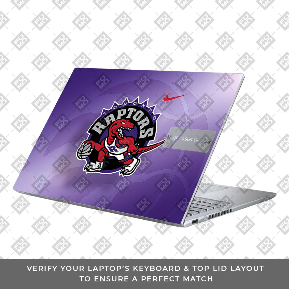 Raptors Pride Asus Vivobook X1605ZA 3D Laptop Skin
