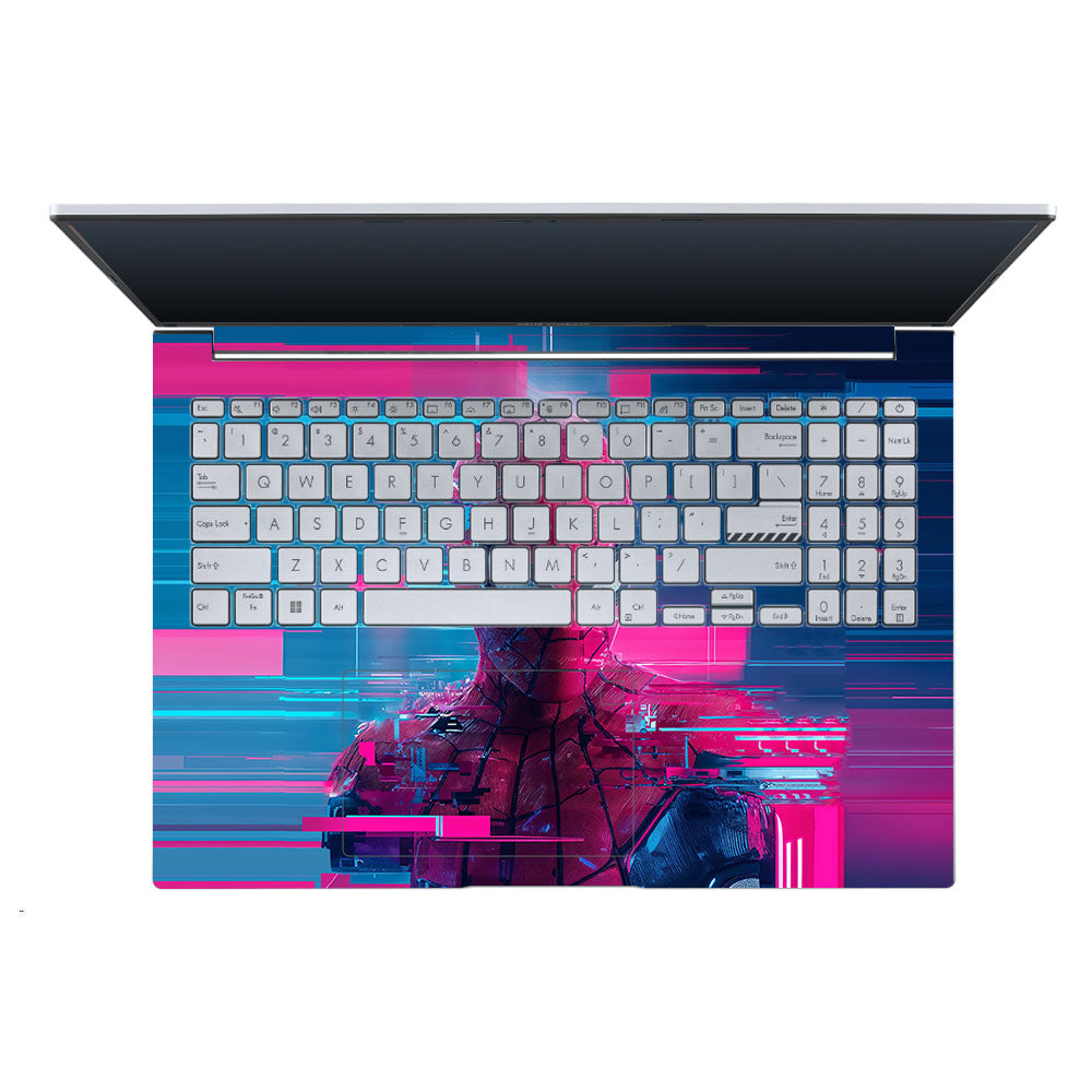Glitch Spider Asus Vivobook X1605ZA 3D Laptop Skin