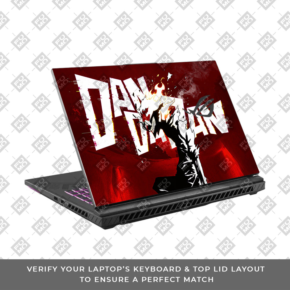 Dandadan Ignition Asus ROG Strix G16 G614J Laptop Skin