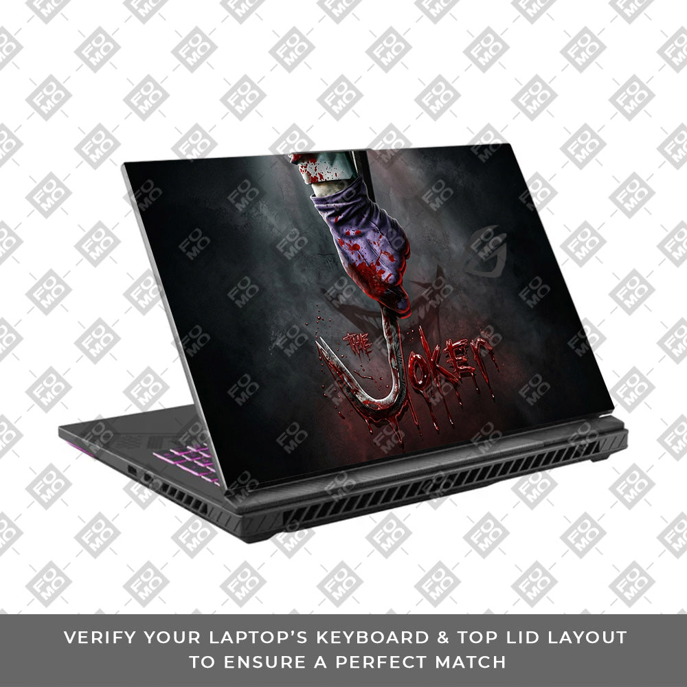 Bloodline of Joker Asus ROG Strix G16 G614J Laptop Skin