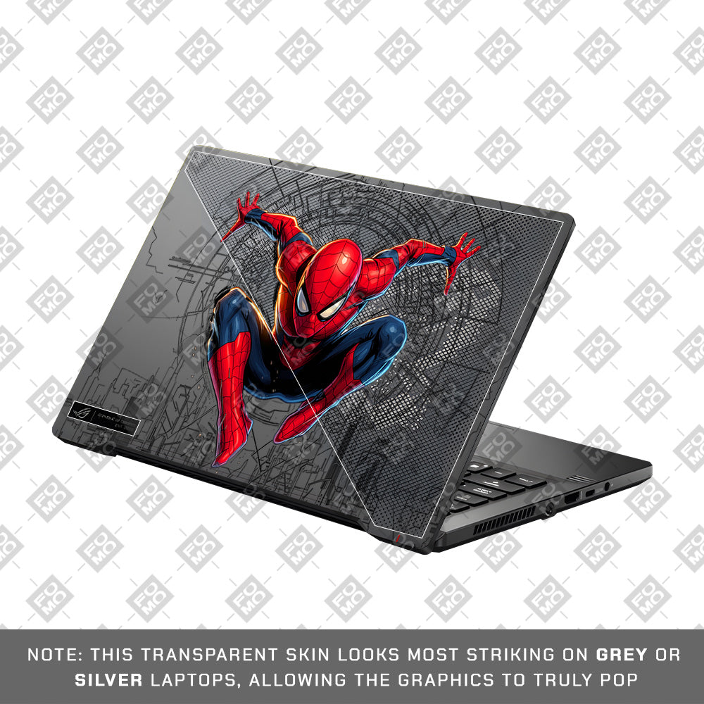 Transparent Web of Destiny Asus ROG Zephyrus G14 GA401 Laptop Skin