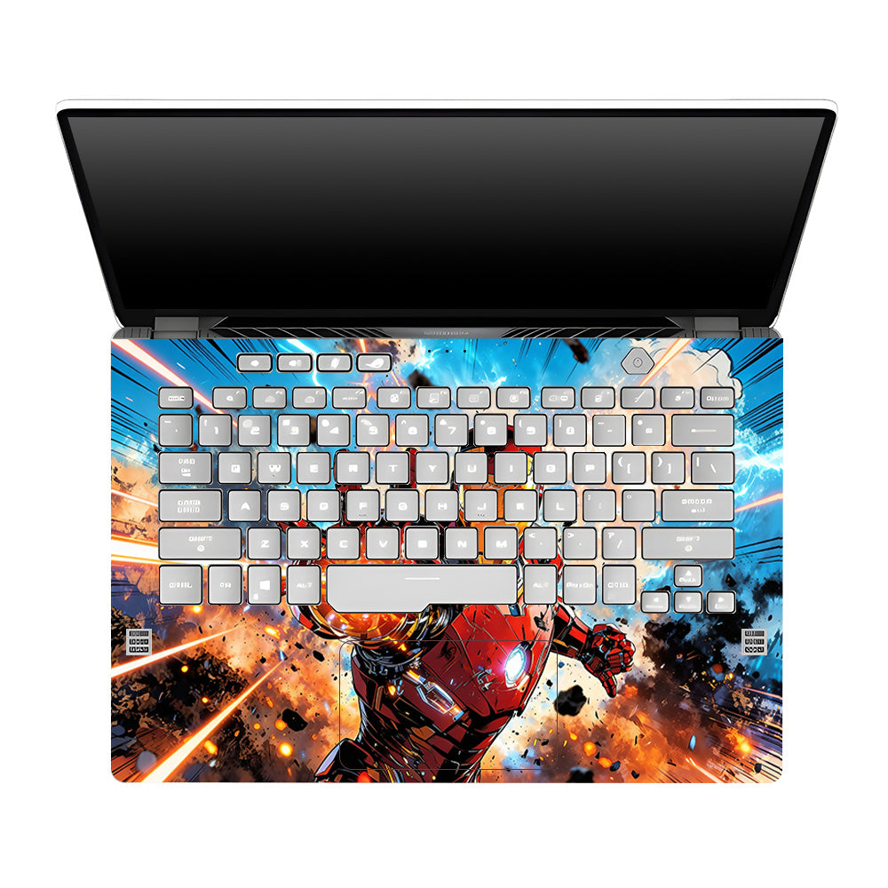 Iron Impact The Arc Reactor Asus ROG Zephyrus G14 GA401 Laptop Skin