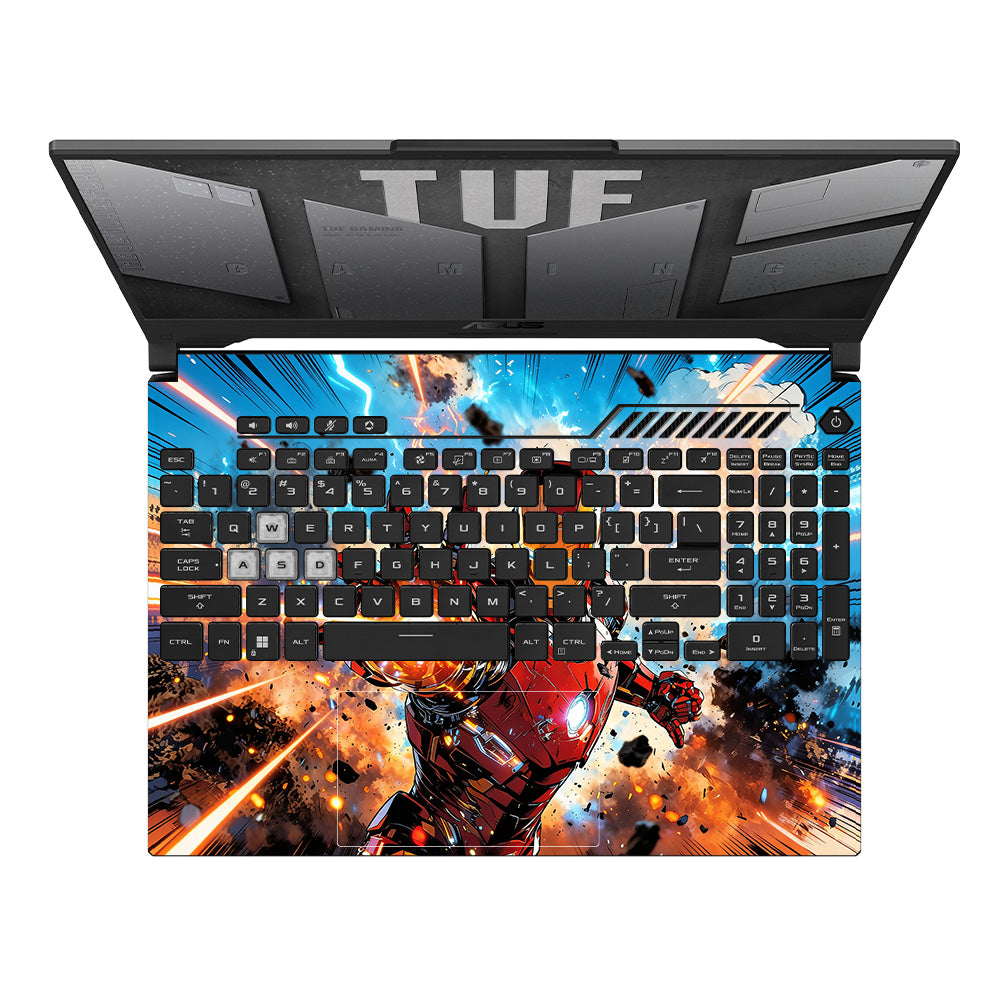 Iron Impact The Arc Reactor Asus TUF F15 FX507 & A15 FA507 Laptop Skin