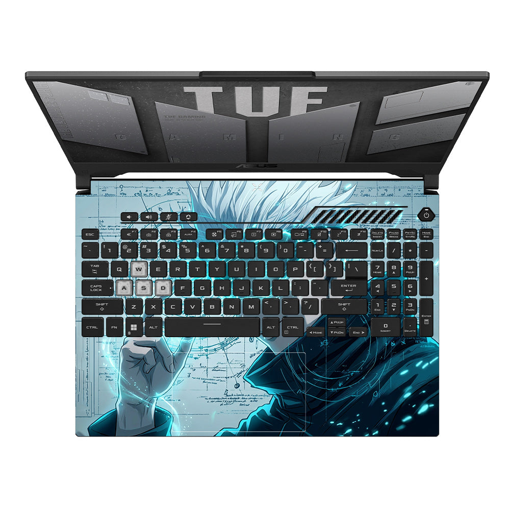 Gojo Satoru Power Asus TUF F15 FX507 & A15 FA507 Laptop Skin