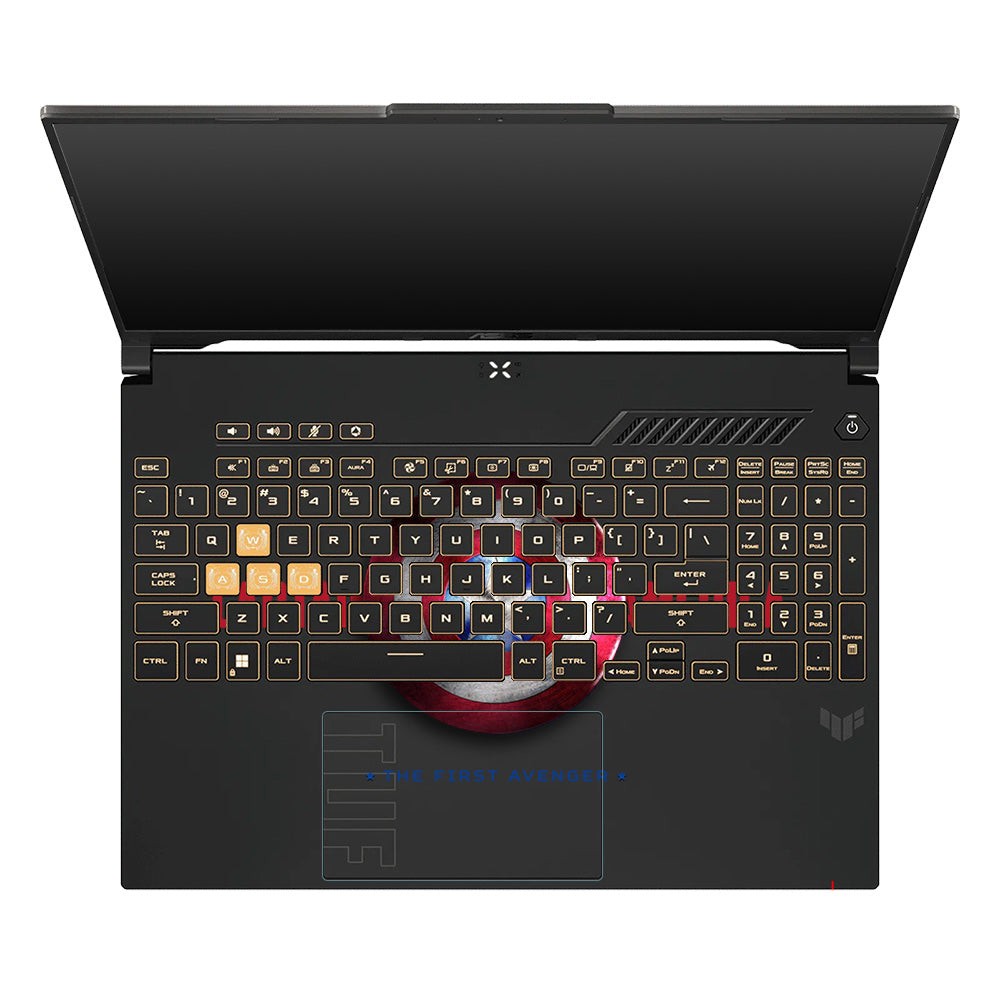 Transparent Shield of Honor Asus TUF Gaming F16 and TUF Gaming A16 Laptop Skin