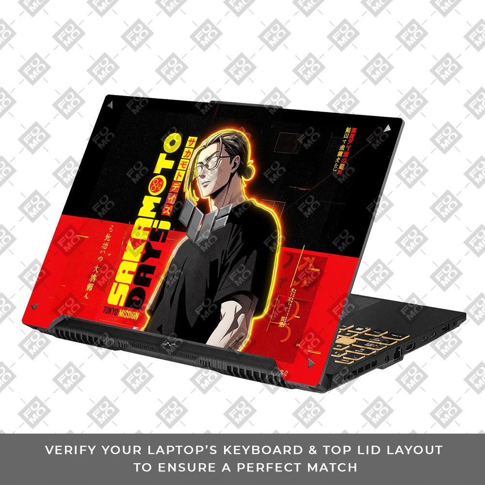 Taro Sakomoto Asus TUF Gaming F16 and TUF Gaming A16 Laptop Skin