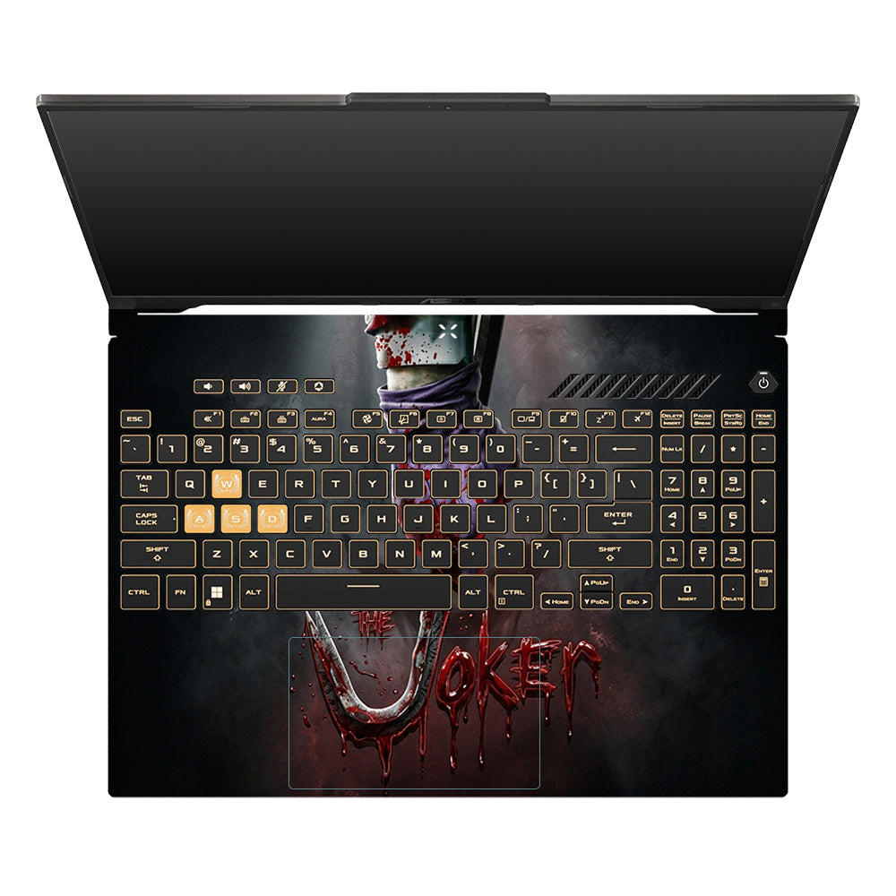 Bloodline of Joker Asus TUF Gaming F16 and TUF Gaming A16 Laptop Skin