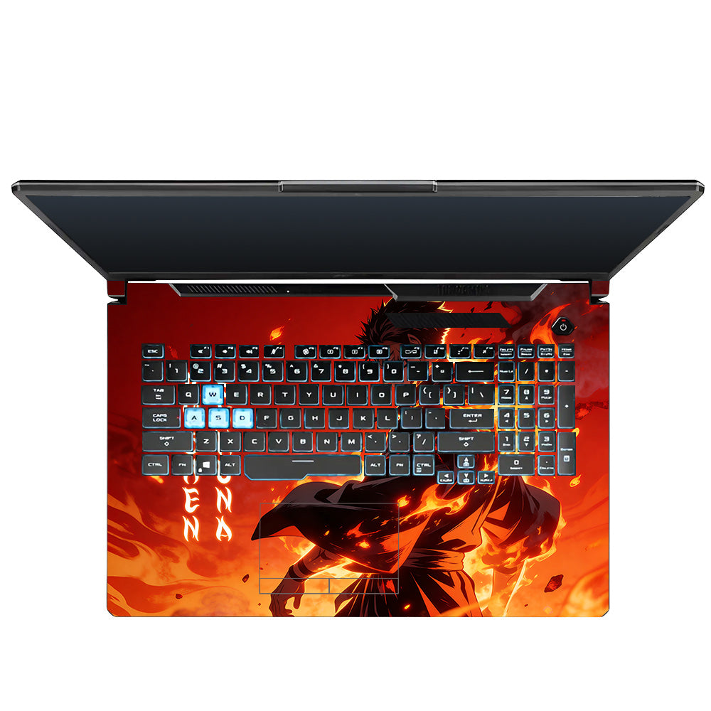 Ryomen Sukuna Lord of Curses Asus TUF Gaming F17 FX706 Laptop Skin