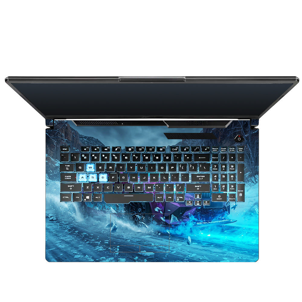 BMW Neon Drift Asus TUF Gaming F17 FX706 Laptop Skin