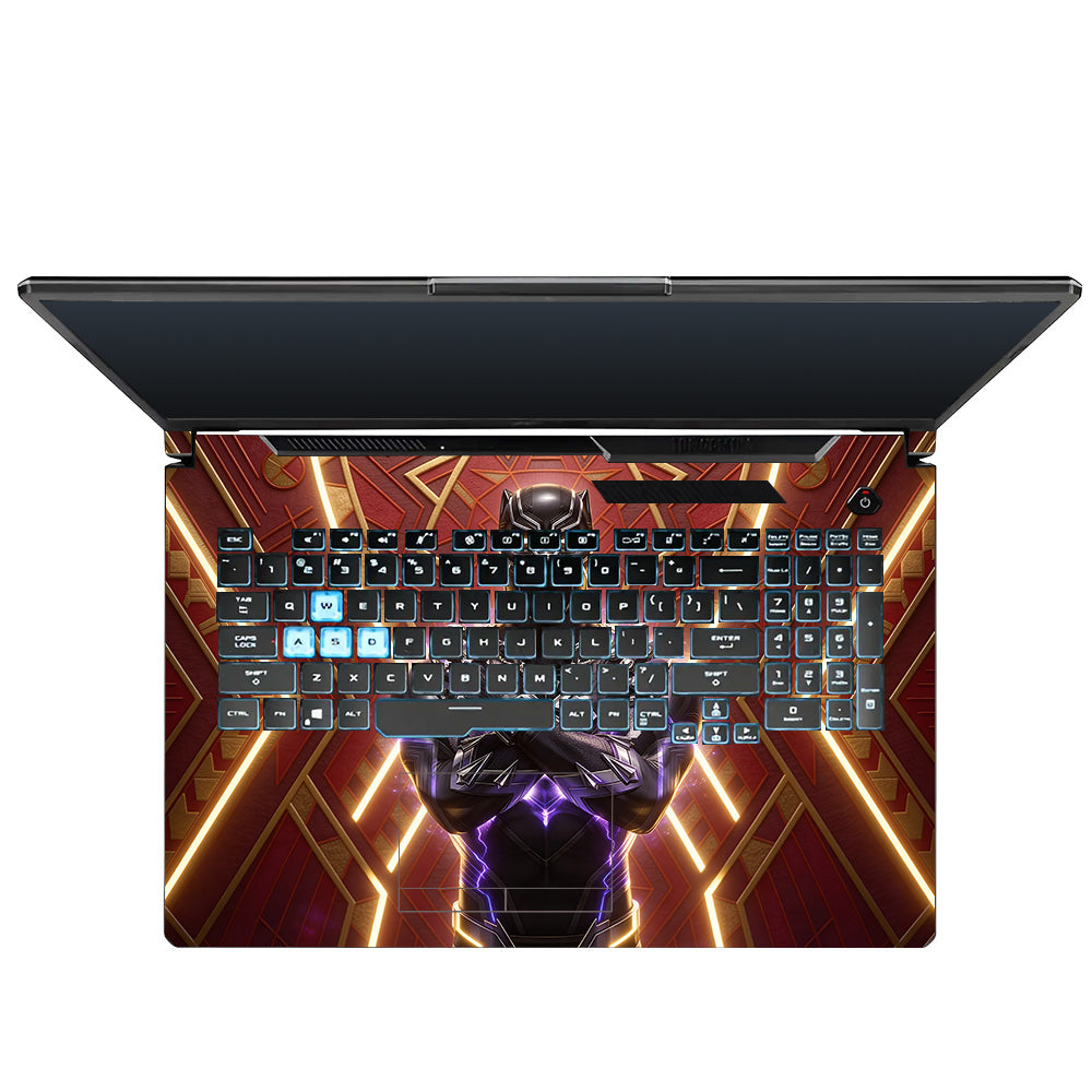 Wakanda Royal Power Asus TUF Gaming F17 FX706 Laptop Skin