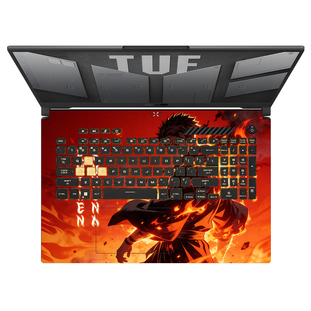 Ryomen Sukuna Lord of Curses Asus TUF Gaming F17 FX707Z Laptop Skin