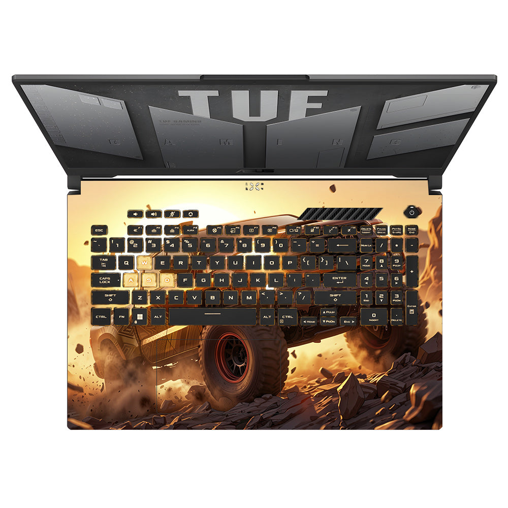 Toyota Off Road Beast Asus TUF Gaming F17 FX707Z Laptop Skin