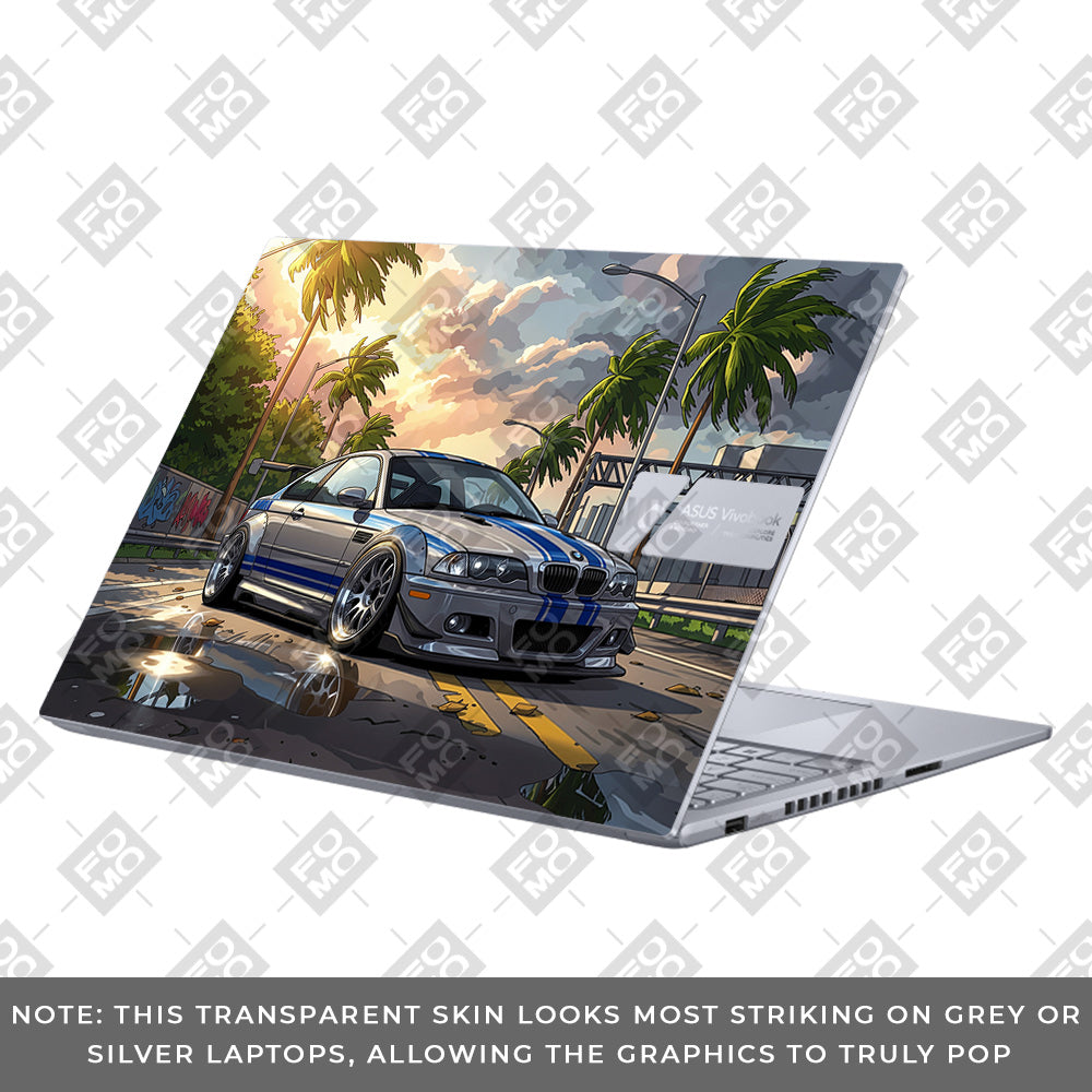 Street Icon BMW E46 Drift Legend Asus Vivobook 16 X1605V Laptop Skin