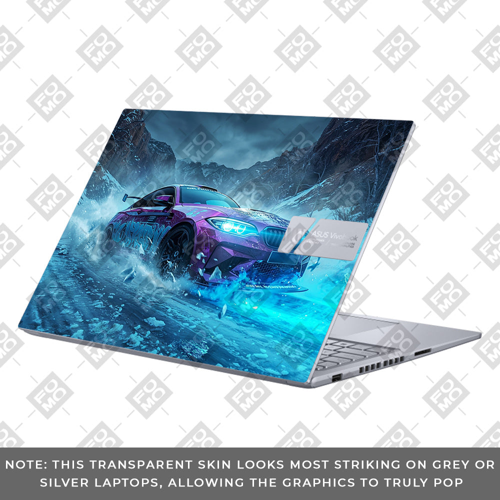 BMW Neon Drift Asus Vivobook 16 X1605V Laptop Skin
