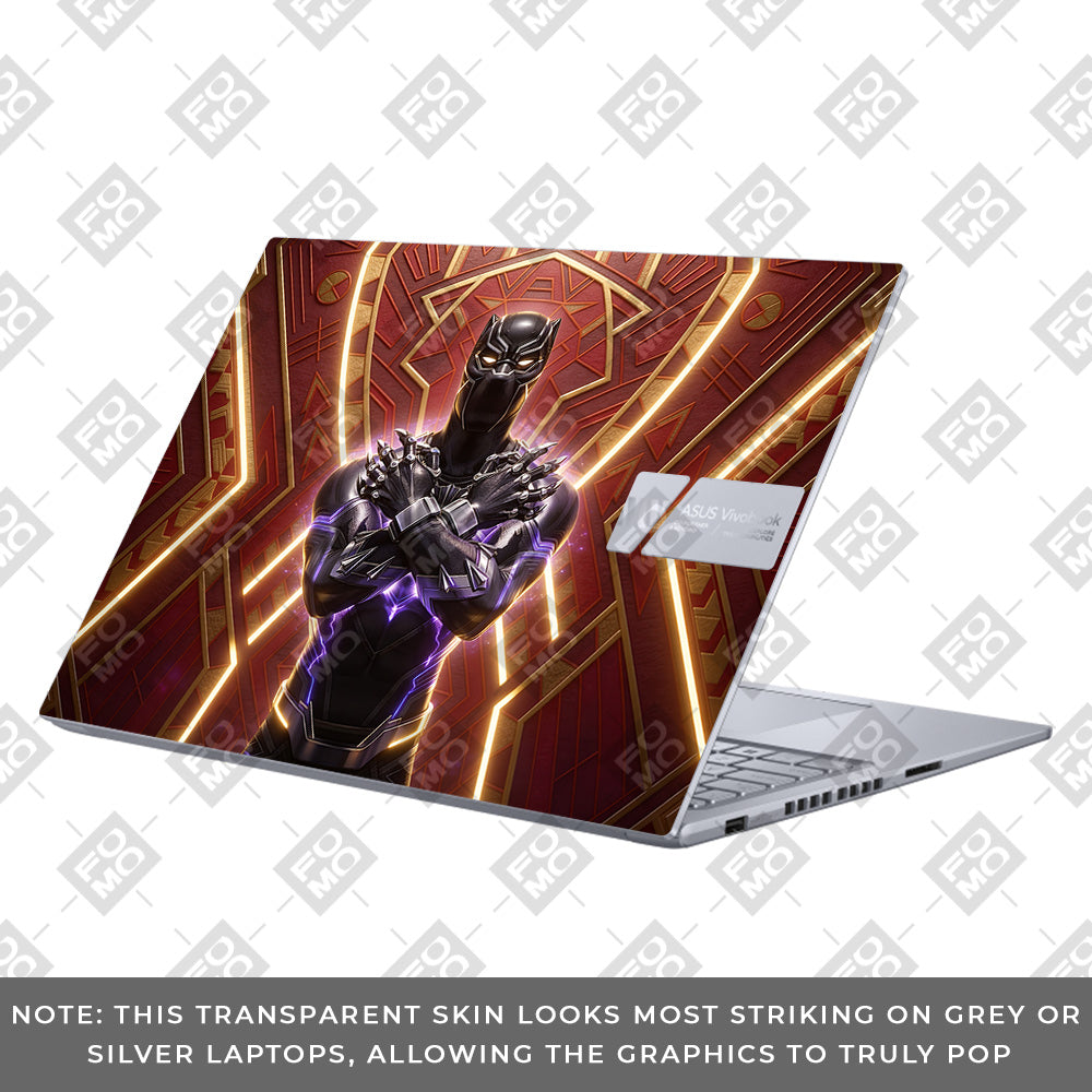 Black Panther Wakanda's King Asus Vivobook 16 X1605V 3D Laptop Skin