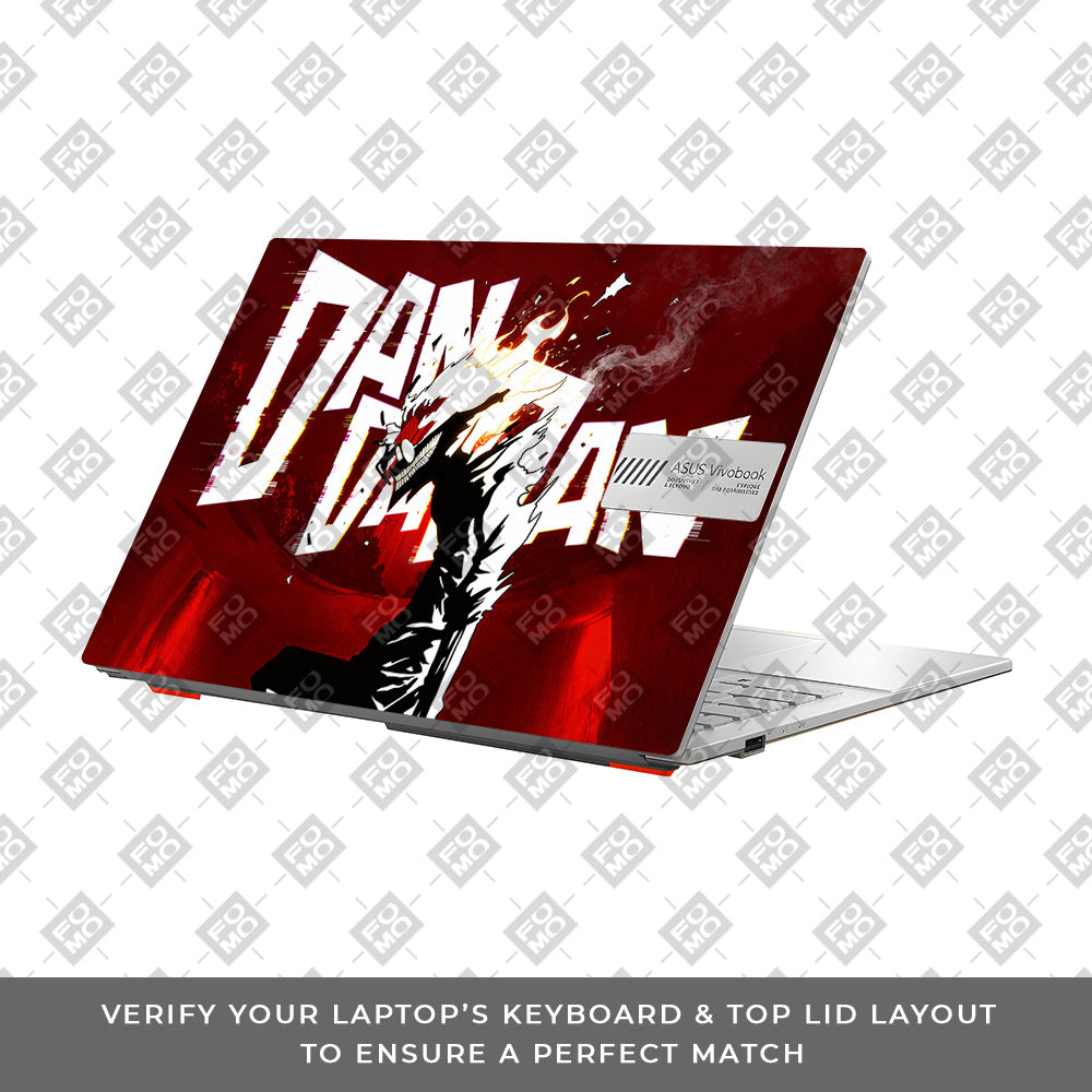 Dandadan Ignition Asus Vivobook 16X M1603QA Laptop Skin