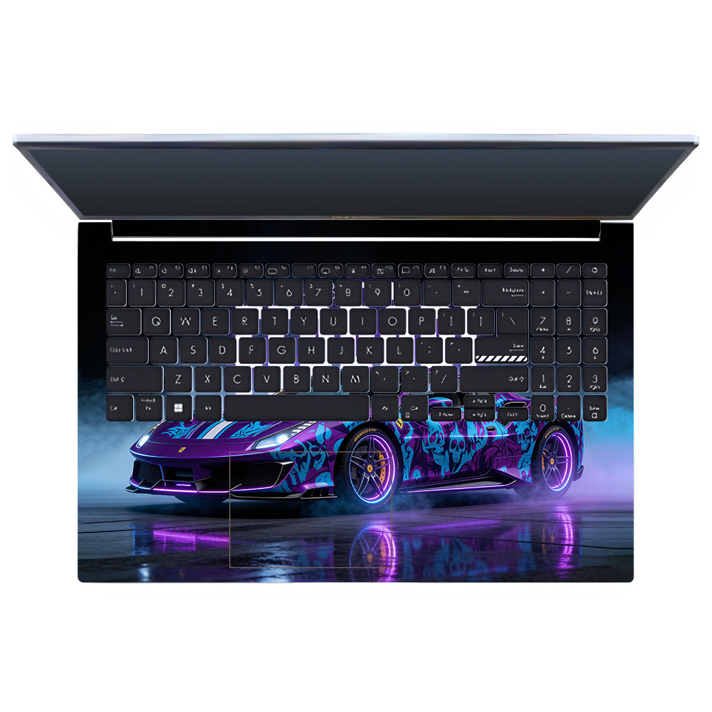 Psycho Drive Ferrari 488 Asus Vivobook 15 X1502VA Laptop Skin