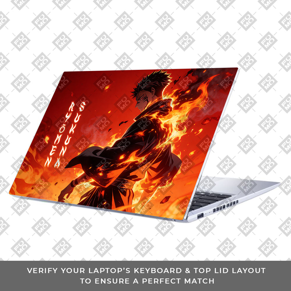 Ryomen Sukuna Lord of Curses Asus Vivobook 15 X1502ZA Laptop Skin