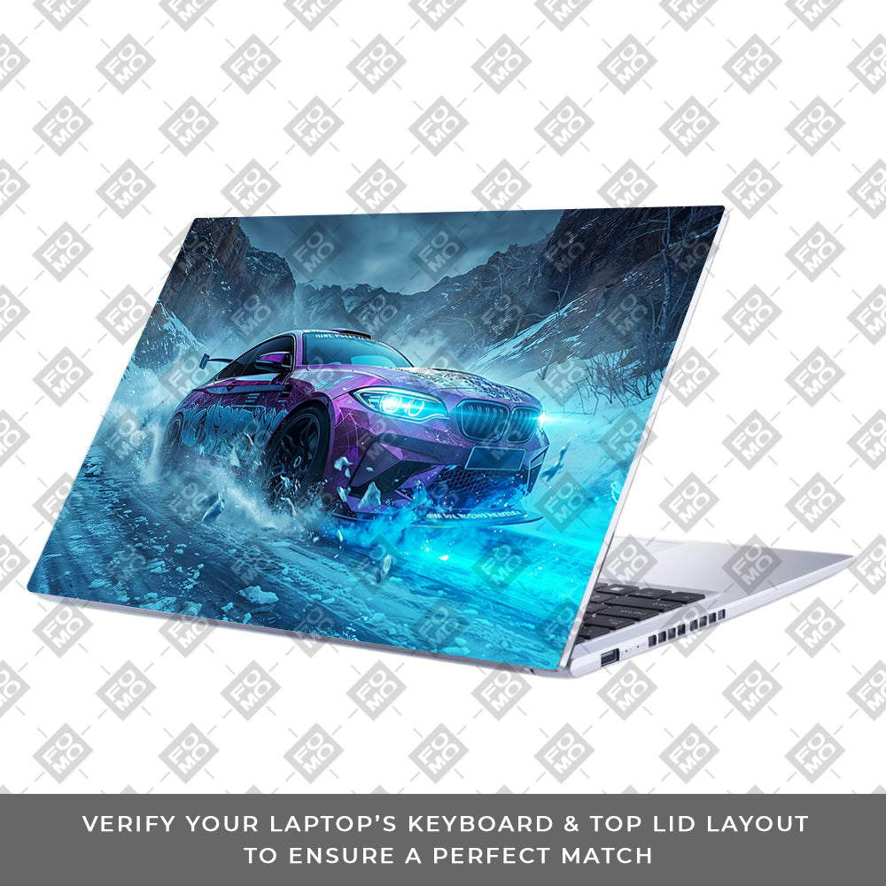 BMW Neon Drift Asus Vivobook 15 X1502ZA Laptop Skin