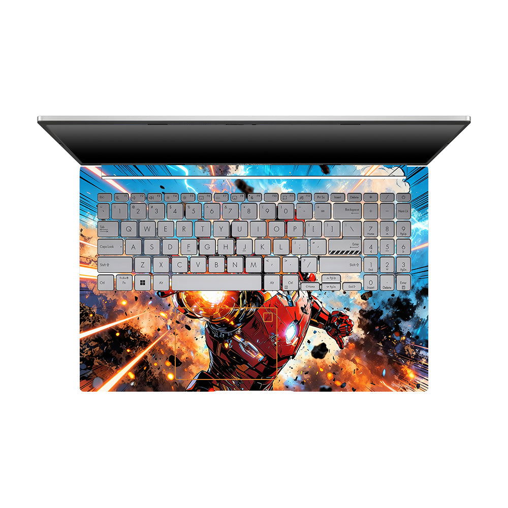 Iron Impact The Arc Reactor Asus VivoBook 15 X1504VA Laptop Skin