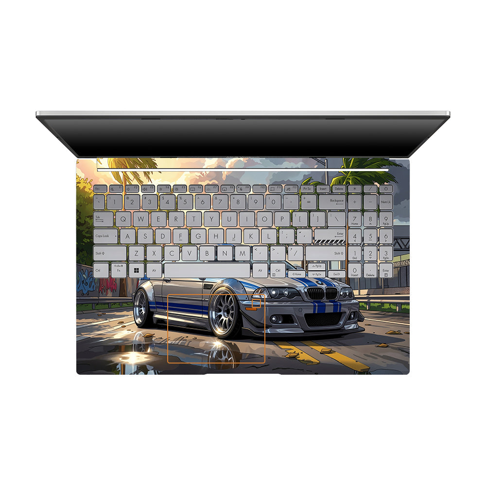 Street Icon BMW E46 Drift Legend Asus VivoBook 15 X1504VA Laptop Skin