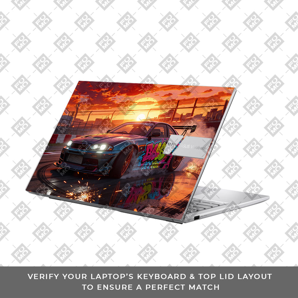 Tokyo Drift Vibes Asus VivoBook 15 X1504VA Laptop Skin